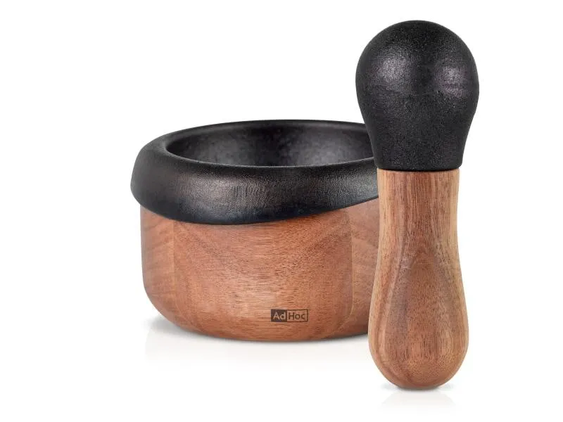 AdHoc Mörser mit Stössel Crush MO20 13 cm, Gusseisen