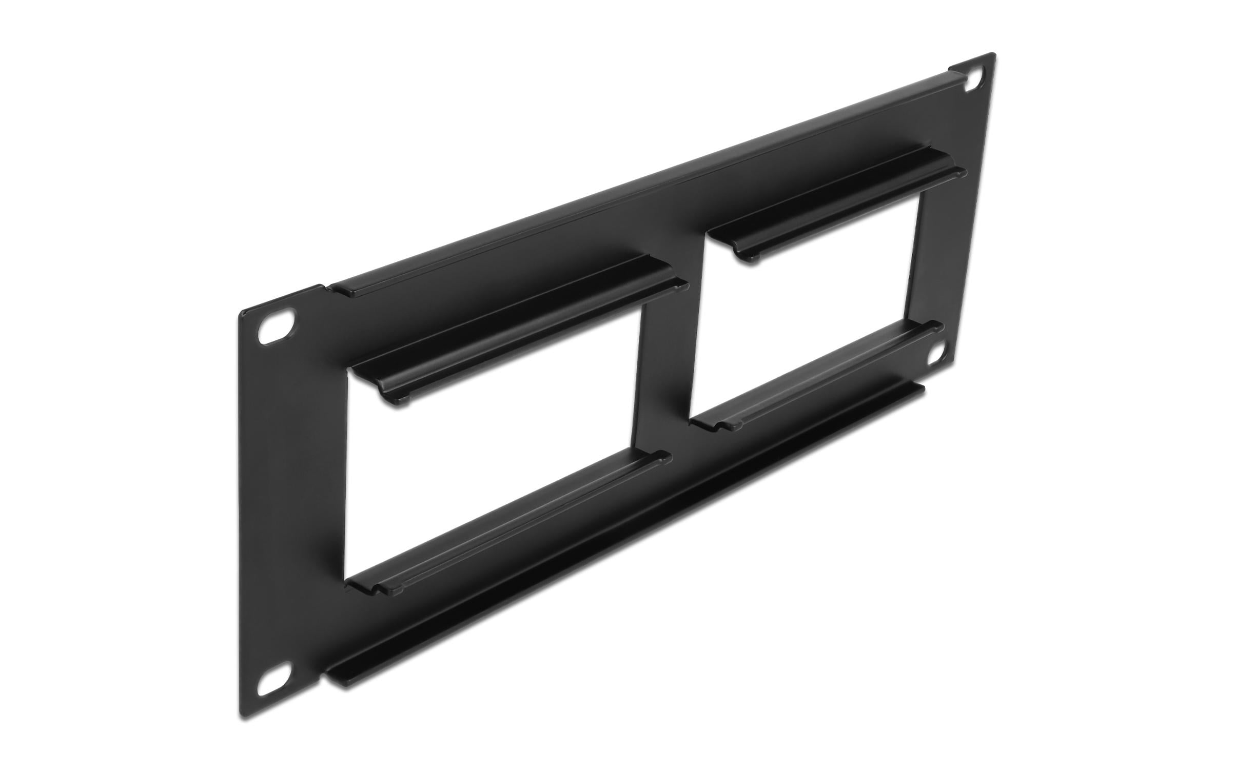 Delock Patchpanel Easy 45 2 x 90.5 x 45.2 mm, 2 HE 10 Rack Delock Patchpanel Easy 45 2 x 90.5 x 45.2 mm, 2 HE 10 Rack