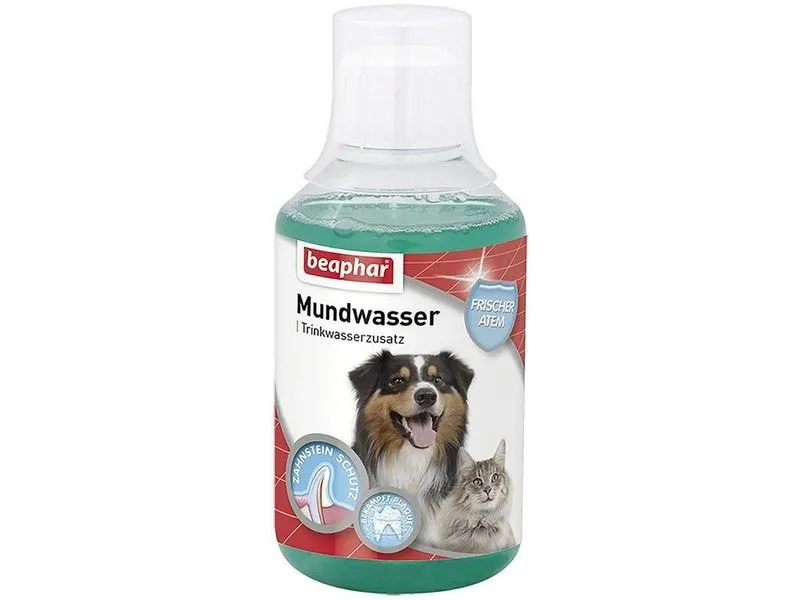 Beaphar Mundwasser mit Menthol 250 ml Beaphar Mundwasser mit Menthol 250 ml