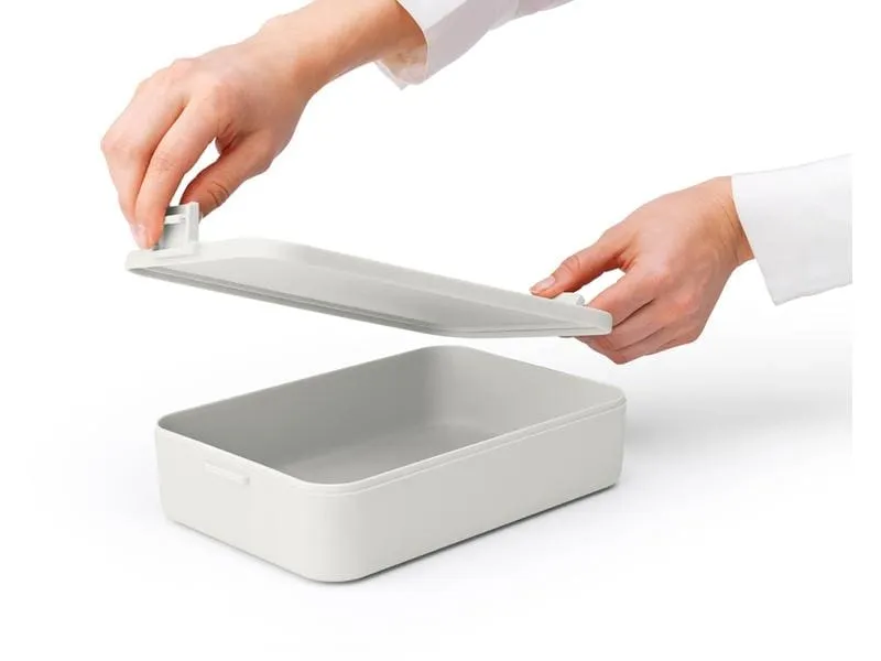 Brabantia Lunchbox Make & Take 2 l, Hellgrau Brabantia Lunchbox Make & Take 2 l, Hellgrau