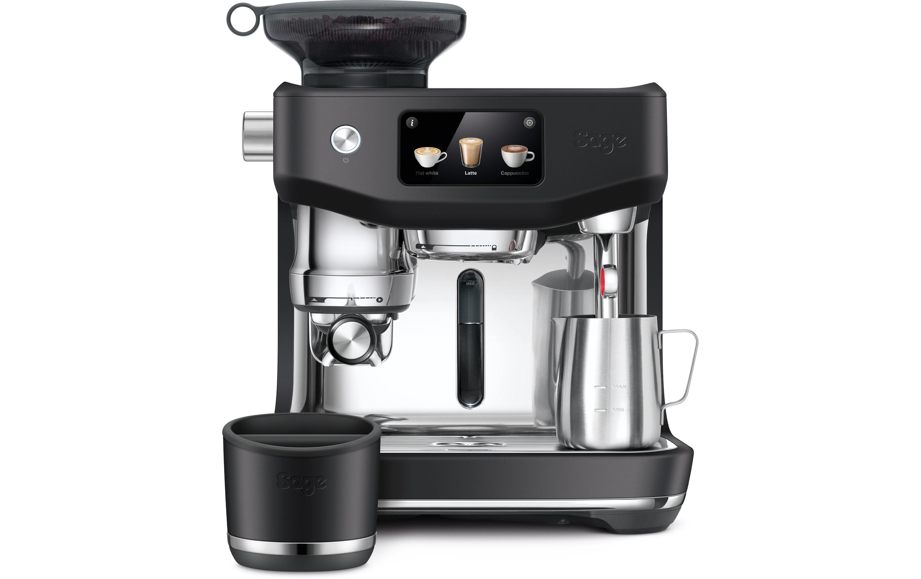 Sage Siebträgermaschine Oracle Jet SES985 Trüffelschwarz