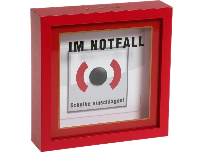 Trendcompany Spardose Notfall