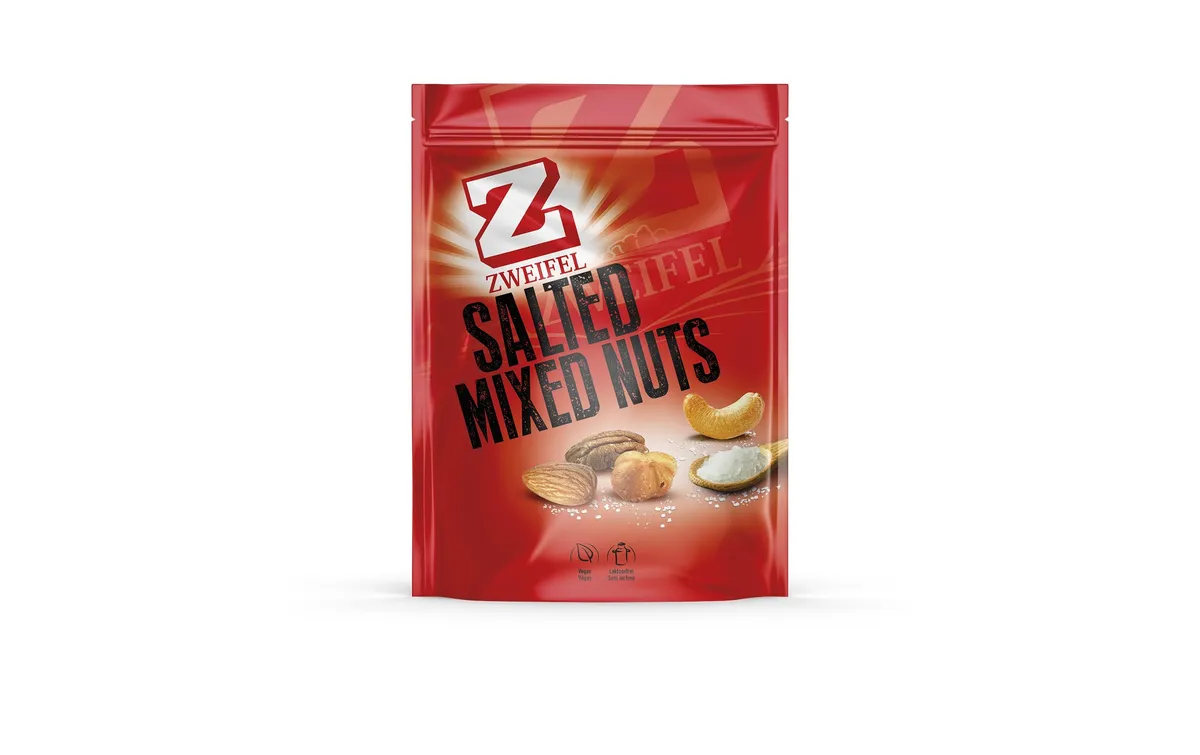 Zweifel Beutel Mixed Nuts Salted 115 g Zweifel Beutel Mixed Nuts Salted 115 g