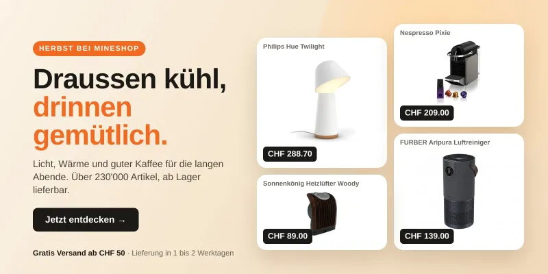 MineShop Herbst-Angebote